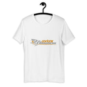 Carl Cox Dragracing Orange And Grey Logo Adult’s T-Shirt-Carl Cox Online Store