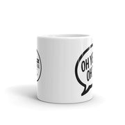 Oh Yes Oh Yes Black Text Mug-Carl Cox Online Store