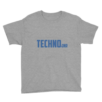Techno Jnr Blue Text Kid's T-Shirt-Carl Cox Online Store