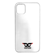 CC Black And Red Wings Clear Flexible Phone Case