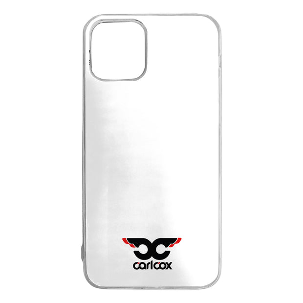 CC Black And Red Wings Clear Flexible Phone Case