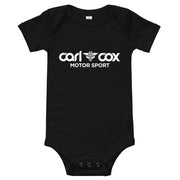 CC Motorsport White Logo Short Sleeve Babygrow-Carl Cox Online Store