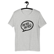 Oh Yes Oh Yes Black Text Adult's T-Shirt-Carl Cox Online Store